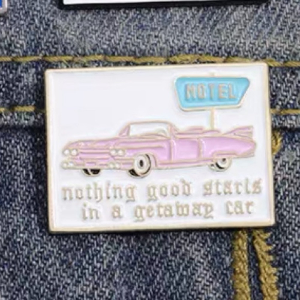 Taylor Swift Getaway Car Pin